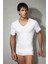 Erkek Pamuklu V Yaka Kısa Kol T Shirt 2810 1