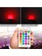 Uzaktan Kumandalı Rgb LED Ampul 9WATT E27 Tasarruflu Dimmerli LED Lamba 16 Ton 4