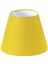 Sarı Lambader Başlığı Konik Kumaş Çap 35 cm LB823 1