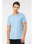 Erkek Bisiklet Yaka T-Shirt 2169/AÇIK Mavi 2
