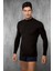 Erkek Modal Boğazlı Yaka Uzun Kol T Shirt 2930 3