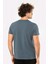 Erkek Bisiklet Yaka Likralı T-Shirt 1331/MAVİ 4