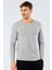 Erkek Uzun Kollu T-Shirt 1333/GRI 1