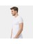 Erkek Likralı T-Shirt 164/BEYAZ 2