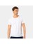 Erkek Bisiklet Yaka T-Shirt (Slim Fit) 2169/BEYAZ 1