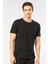 Erkek Bisiklet Yaka T-Shirt 2169/SIYAH 4