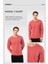 Erkek Modal Pamuk Bisiklet Yaka T-Shirt 2242/MERCAN 2