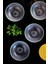 Altın Yaldız Cam Kase 13CM 6 Lı 2118 3