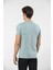 Erkek V Yaka Likralı T-Shirt 1332/YEŞİL1 3
