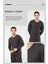 Erkek Modal Pamuk V Yaka T-Shirt 2243/ANTRASIT 2