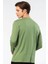 Erkek Modal Pamuk Bisiklet Yaka T-Shirt 2242/YEŞIL 4