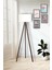 Ahşap Lambader Tripod Abjur Krem Kahve LY523 2