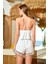 Aqua 25544 Kadın Askılı Aplike Papatya Detay Pijama Şort 2