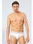 Erkek Lastikli Slip 1312/BEYAZ 4