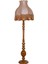 Vizon Kadife Klasik Lambader Kumaş Kaplama Ahşap Ayak Vintage LM01206 1