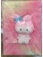 A5 Boyutunda Kuromi My Melody Sukuşi Kabartmalı Peluş Çizgili Çok Amaçlı Defter 1
