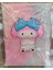 A5 Boyutunda Kuromi My Melody Sukuşi Kabartmalı Peluş Çizgili Çok Amaçlı Defter 1