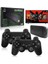 Teknorod Çift Kollu 2.4g Kablosuz Retro 4K Game Stick 3500 Oyun Atari Hd Görüntü Kalitesi 3