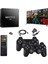 Android Tv Box 2.4g 10K Ultra Hd 2gb Ram 64GB Hafıza 10000 Retro Oyunlu Konsol Game Stick M8 Pro 3