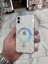 iPhone 12 Kılıf Kalp Magsafe Kılıf Fiyonklu Kurdele Kurdelelu Tasarım Silikon Kılıf Gümüş 1