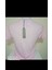 Yırtmaçlı Pembe Kadın T-Shirt 3