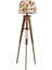 Piega Tripod Lambader Abajur Avize Aydınlatma Ahşap Naturel Ağaç Country Dekor Lamba Aplik Masif Do 1