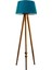 Round Leg Tripod Lambader Abajur Avize Aydınlatma Ahşap Naturel Ağaç Country Dekor Lamba Aplik Masi 1
