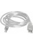 USB Yazıcı Kablosu Şeffaf 2.0V 3 Metre *SL-U2003 (5067) 2