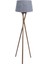 Cross Leg Tripod 3 Ayaklı Ahşap Lambader Abajur Köşe Lambası Avize Naturel Masif 1