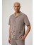 Louıs Haki Modal Içerikli, 4 Cepli Relaxed Fit Gömlek 1
