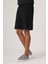 Seo Siyah Modal Içerikli Relaxed Fıt Şort 1