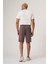 Corsalo Kahve Cupra Tensel Dokuma Şort 3