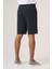 Dealt Antrasit Modal Içerikli Relaxed Fıt Pike Şort 3