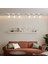 Beyaz Kasa Beyaz Işık 6 Adet 30W Ray Spot Vitrin Armatürü 2 Metre Raylı Spot Lamba 3