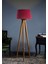 Round Leg Tripod Lambader Abajur Avize Aydınlatma Ahşap Naturel Ağaç Country Dekor Lamba Aplik 2