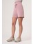 Shıw Pudra Modal Içerikli, Kemer Detaylı Ultra Rahat Şort 3