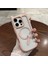 Apple iPhone 16 Pro Uyumlu Kılıf Zebana Magicat Silikon Kılıf (Kablosuz Şaj Destekli) Pembe 1