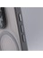 Apple iPhone 15 Uyumlu Kılıf Zebana Vault Silikon Kılıf (Kablosuz Şarj Destekli) Gri 4