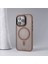 Apple iPhone 13 Pro Uyumlu Kılıf Zebana Vault Silikon Kılıf (Kablosuz Şarj Destekli) Desert Titanyum 1