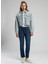 Kadın Klasik Yaka Regular Fit Denim Ceket 252 Lcf 131006 Freya Denım 1