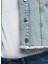 Kadın Klasik Yaka Regular Fit Denim Ceket 252 Lcf 131006 Freya Denım 3