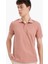 Regular Fit Polo Yaka Kısa Kollu Dokulu Waffle Polo Tişört D7652AX25SP 1