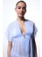 Basic Açık Mavi Kaftan 3