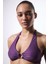 Mor Flora Hot Tokalı Bikini Üstü 1