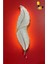 Tüy Aplik Ledli Pilli Dekoratif Duvar Aydınlatma - Şık ve Modern Tasarım - (60*16 cm ) 1