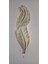 Tüy Aplik Ledli Pilli Dekoratif Duvar Aydınlatma - Şık ve Modern Tasarım - (60*16 cm ) - Gold 3
