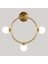 Gold Çember Modern Aplik 5