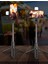 Siyah Kablosuz Kumandalı Telefon Selfie Çubuğu Ayaklı Tripod Bluetooth Kumandalı LED Işıklı 3