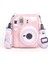Instax Mini 12 Makine Uyumlu Pembe Simli Pleksi Kılıf 3