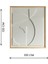 Dekoratif Minimal, 3D Kum Dokulu El Yapımı Soyut Tablo, Tabloda Yeni BOYUT-100X120-KIRIK BEYAZT3D5-54101 2